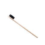 Toothbrush (Bamboo) with Charcoal Infused Bristles