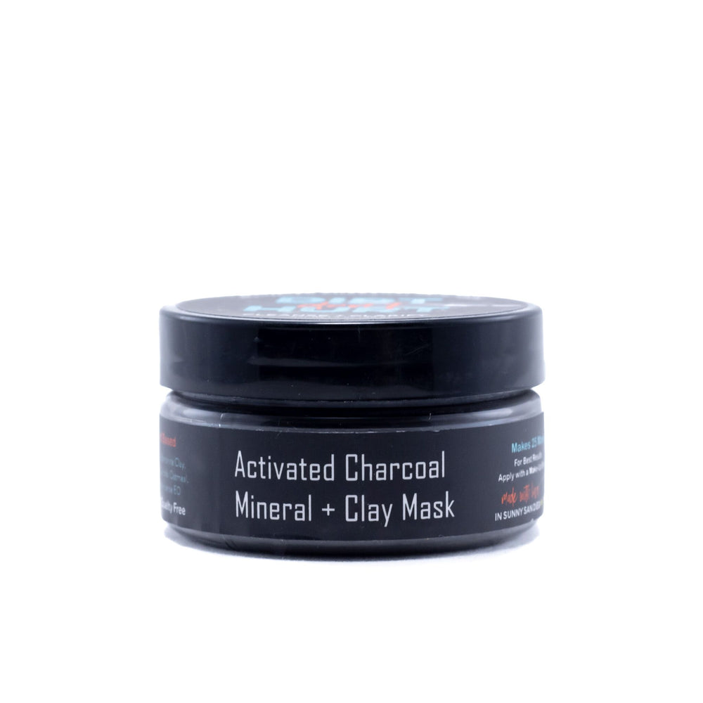Charcoal + Clay Mineral Face Mask; Cleanse, Clarify + Revitalize// Makes 22 Masks