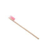 Toothbrush (Bamboo) with Pink Bristles