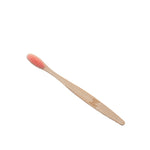 Toothbrush (Bamboo) with Pink Bristles