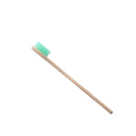 Toothbrush (Bamboo) with Teal Bristles